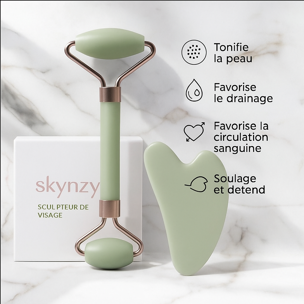 Gua-Sha et Rouleau Visage